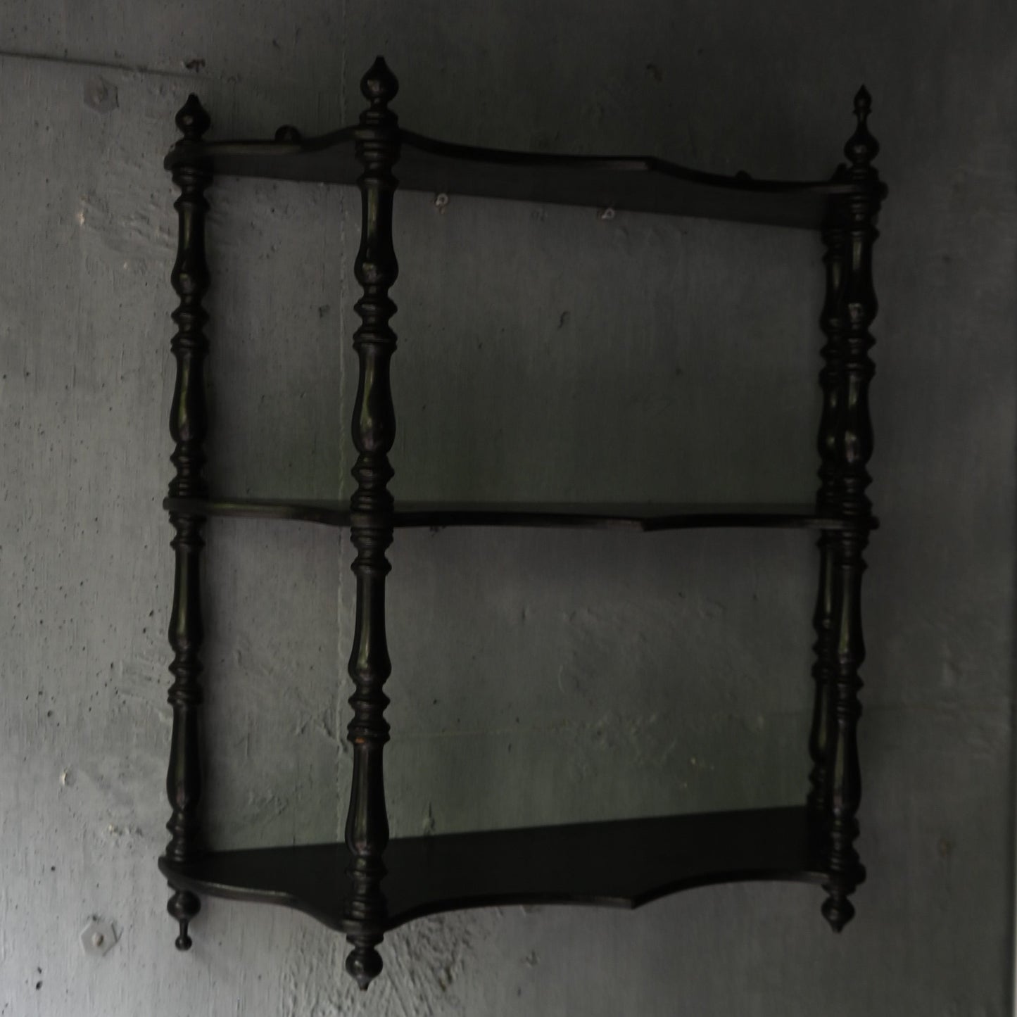 Napoléon III Style Black paint Wall Shelf｛RF-00415｝