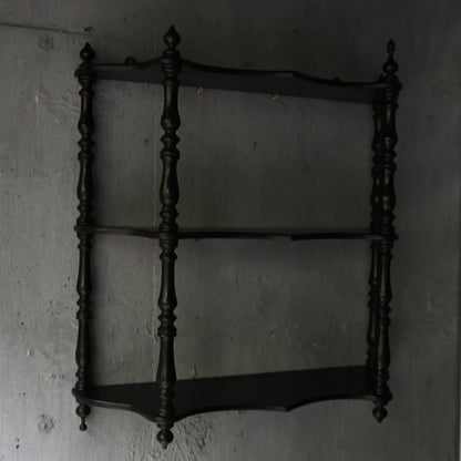 Napoléon III Style Black paint Wall Shelf｛RF-00415｝