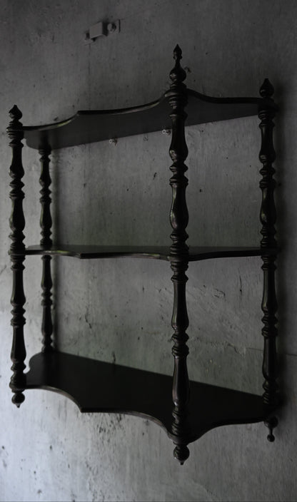 Napoléon III Style Black paint Wall Shelf｛RF-00415｝