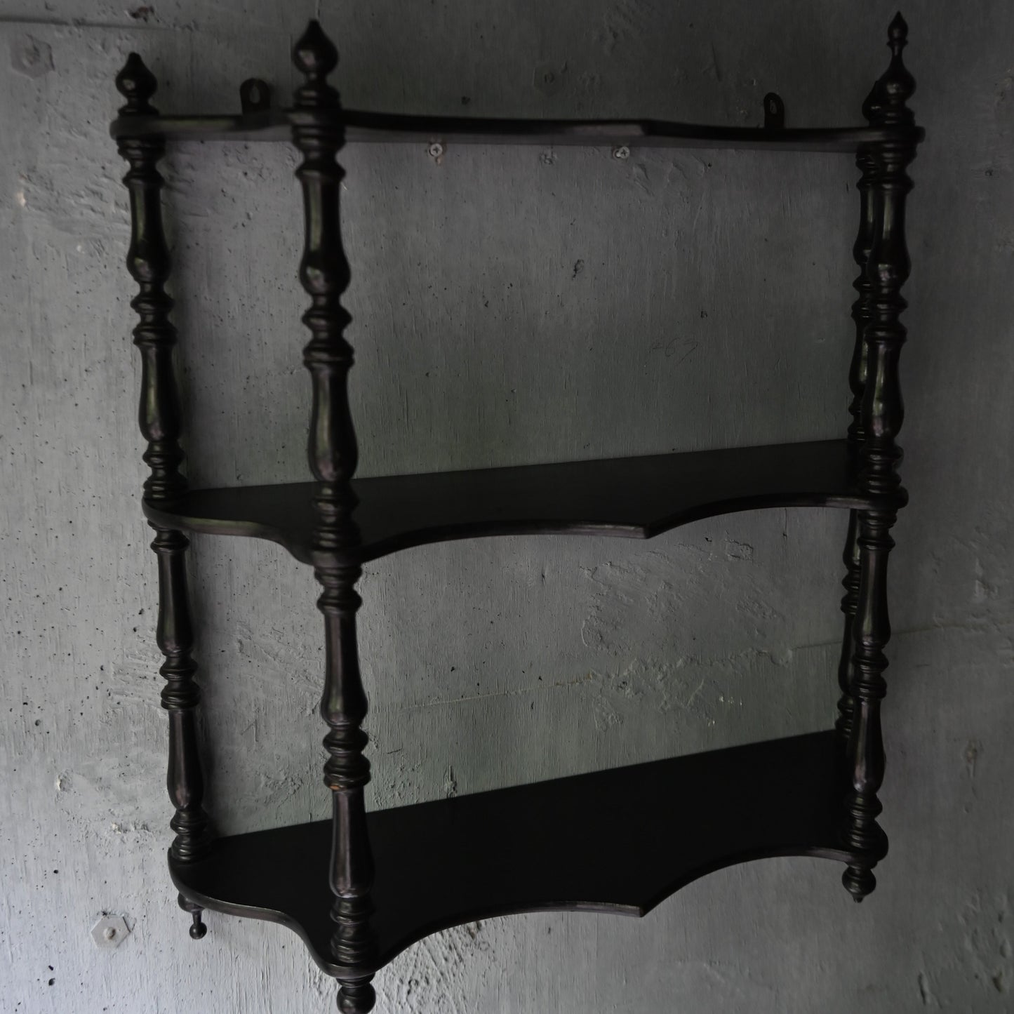 Napoléon III Style Black paint Wall Shelf｛RF-00415｝