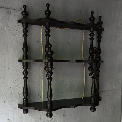 Napoléon III Style Black paint Wall Shelf｛RF-00412｝