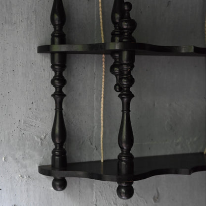 Napoléon III Style Black paint Wall Shelf｛RF-00412｝