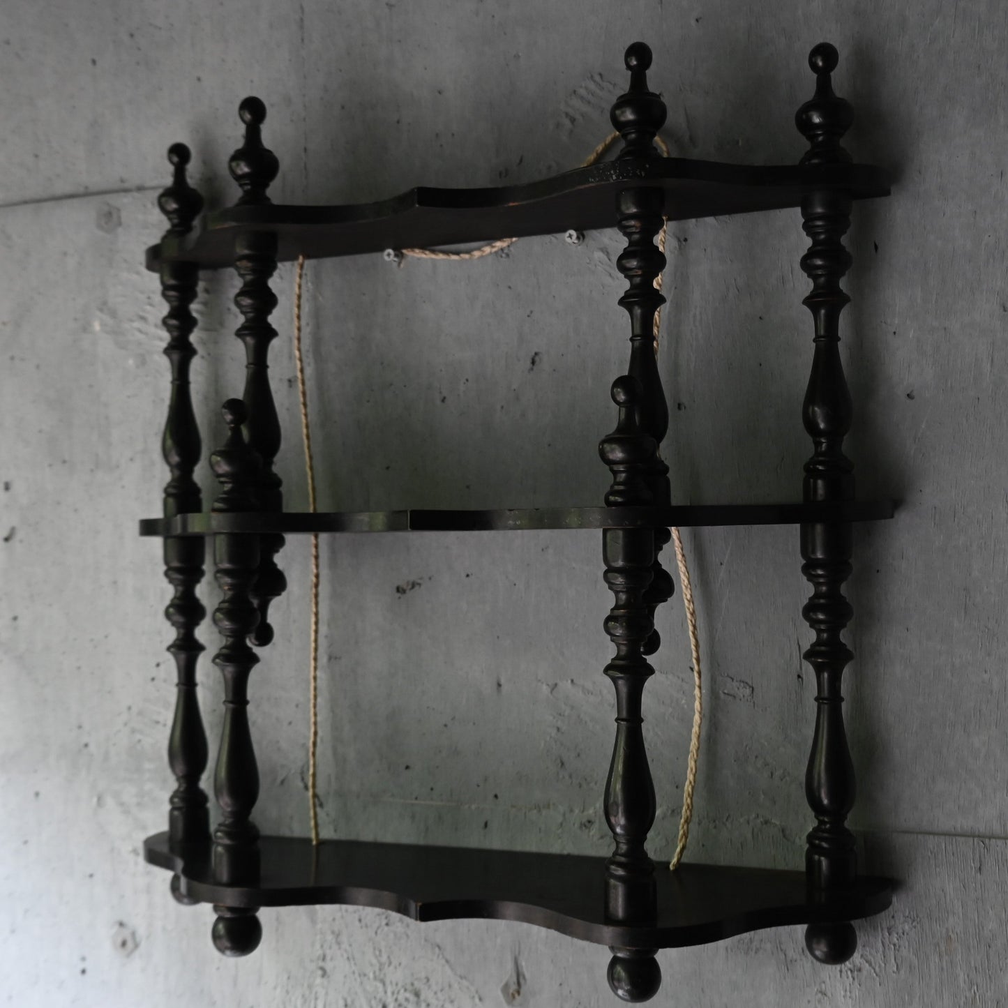 Napoléon III Style Black paint Wall Shelf｛RF-00412｝