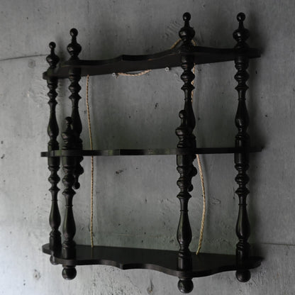 Napoléon III Style Black paint Wall Shelf｛RF-00412｝