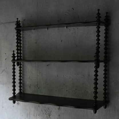 Napoléon III Style Black paint Wall Shelf｛RF-00413｝
