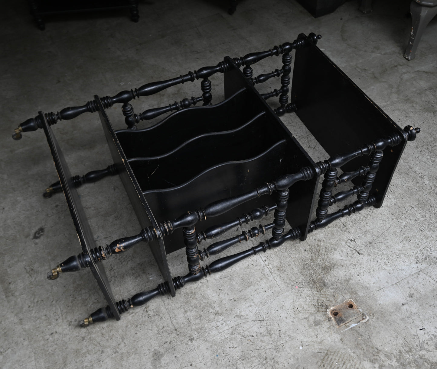 Napoléon III Style Black Shelf｛RF-00409｝