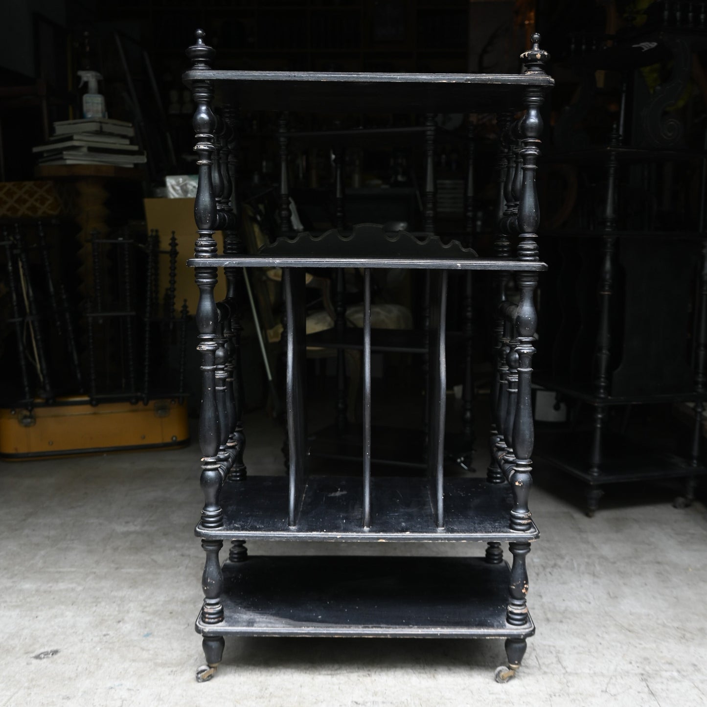 Napoléon III Style Black Shelf｛RF-00409｝