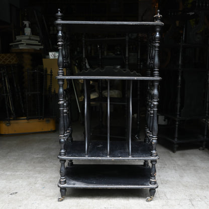 Napoléon III Style Black Shelf｛RF-00409｝