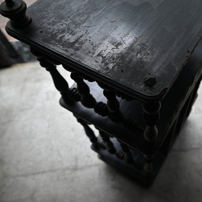 Napoléon III Style Black Shelf｛RF-00409｝