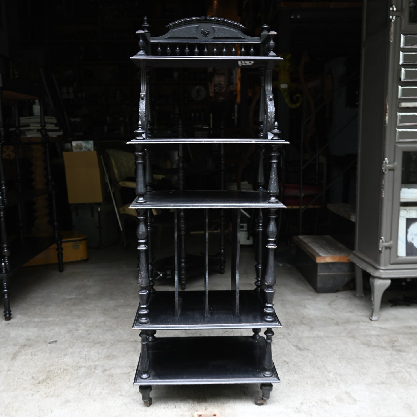 Napoléon III Style Black Shelf｛RF-00407｝