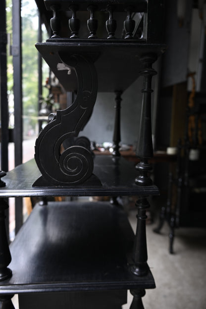Napoléon III Style Black Shelf｛RF-00407｝