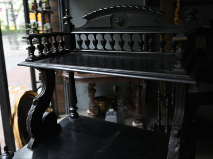 Napoléon III Style Black Shelf｛RF-00407｝