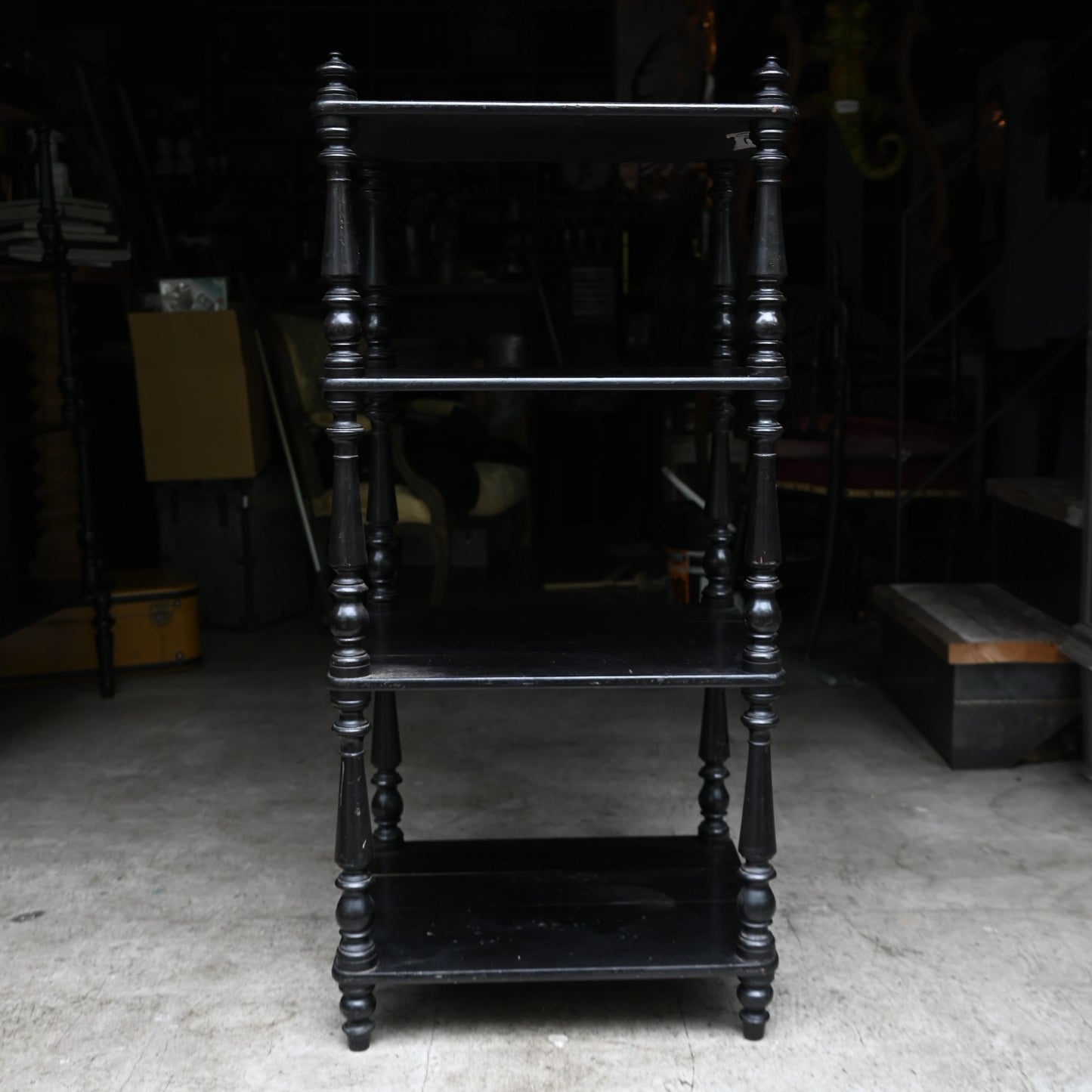 Napoléon III Style Black Shelf｛RF-00408｝
