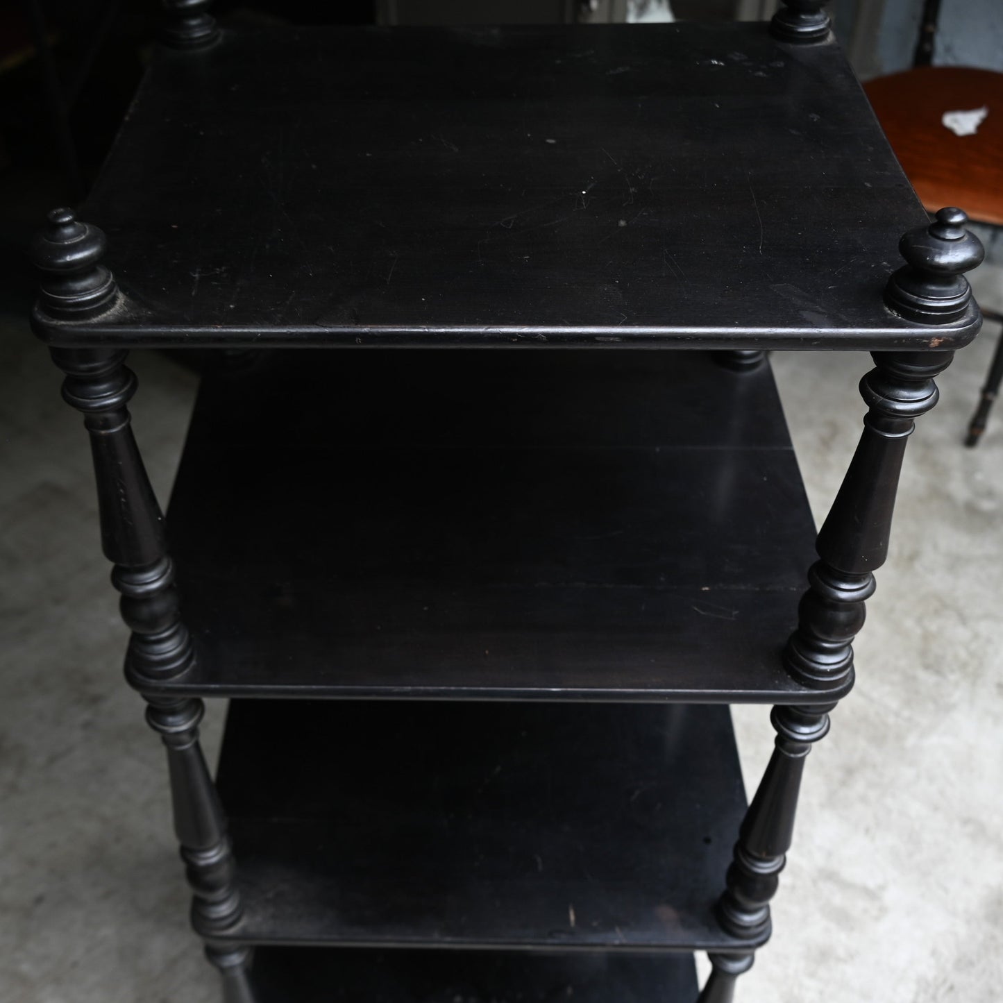 Napoléon III Style Black Shelf｛RF-00408｝
