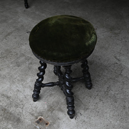 Napoléon III Style Black stool｛RF-00503｝