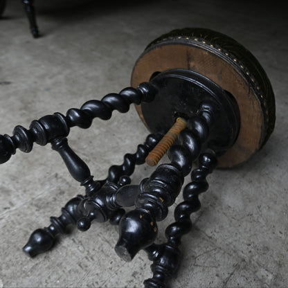Napoléon III Style Black stool｛RF-00503｝