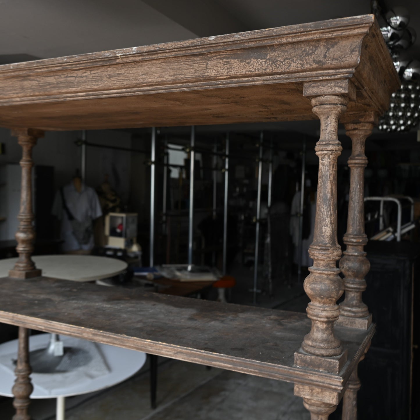 Shabby Wood shelf｛ RF-00108｝