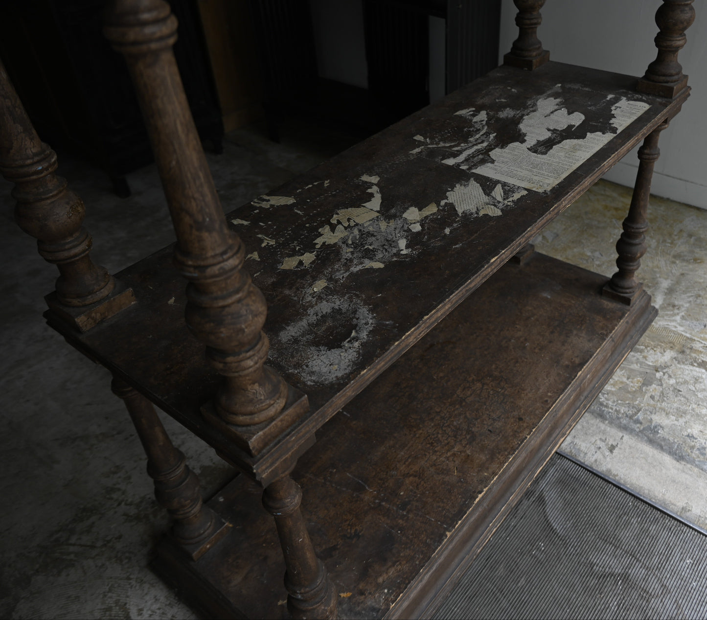 Shabby Wood shelf｛ RF-00108｝