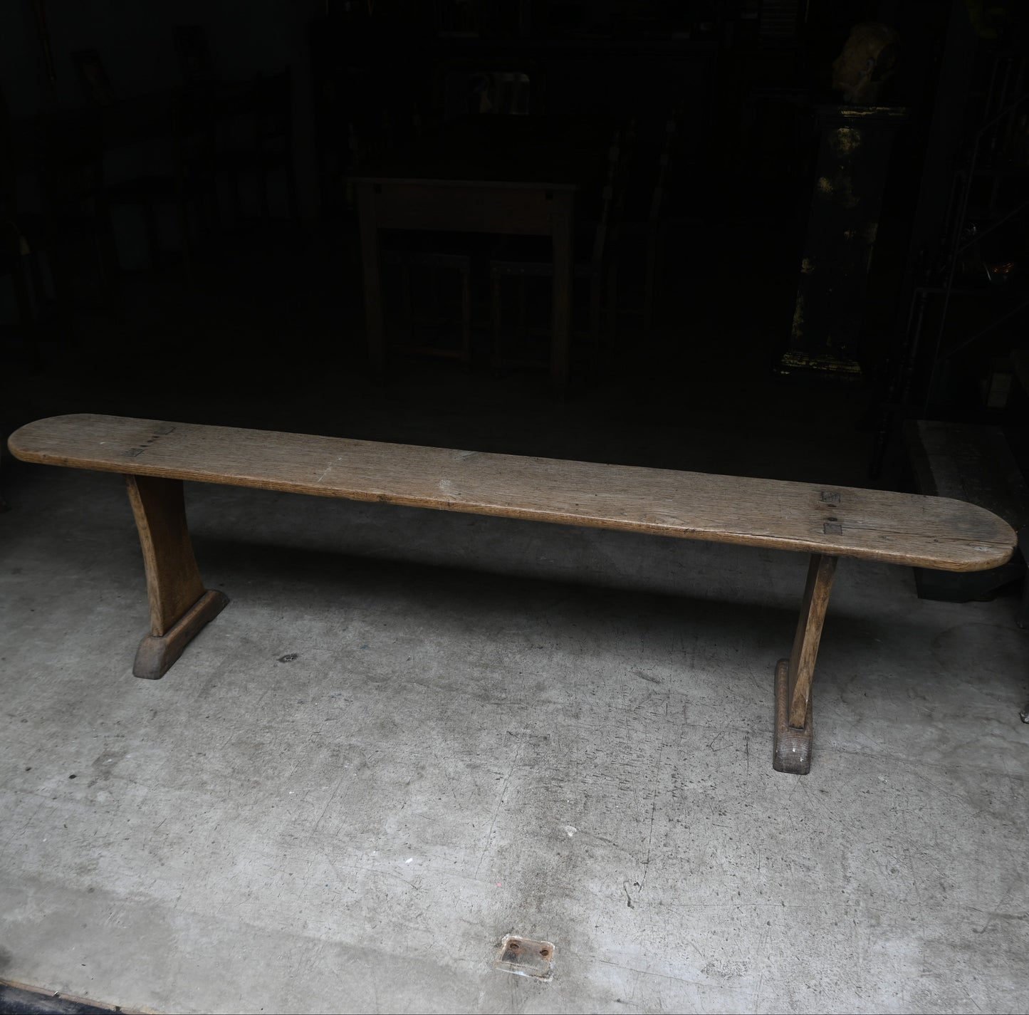 Oak wood bench｛RF-00218｝