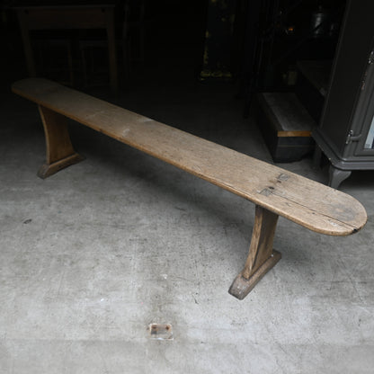 Oak wood bench｛RF-00218｝