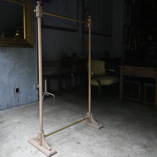 Brass × Wood Hanger Rack｛RF-01320｝