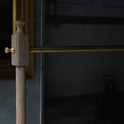 Brass × Wood Hanger Rack｛RF-00214｝