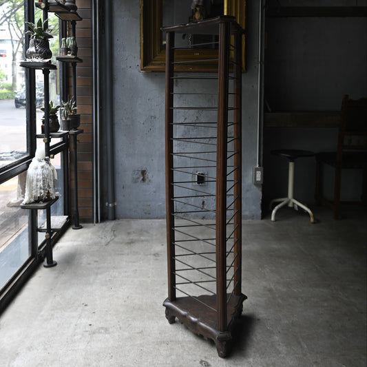 Antique iron &amp;wood&nbsp; display rack｛RF-0214｝