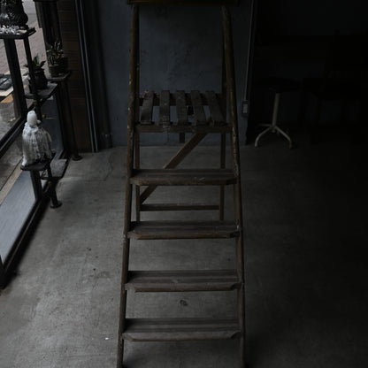 Paint shabby Wood Ladder｛RF-00216｝