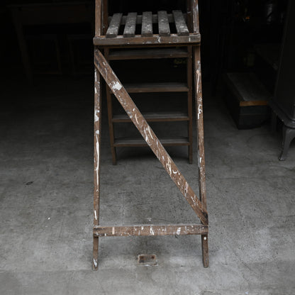 Paint shabby Wood Ladder｛RF-00216｝