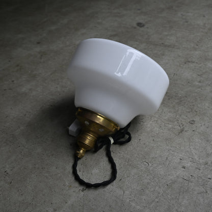 School House Lamp "Milk Glass"｛RF-00805｝