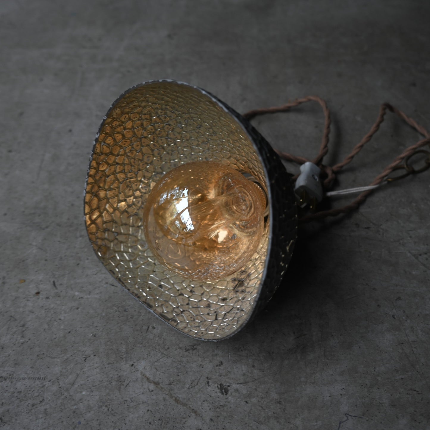 Mercury Glass Pendant Lamp small｛RF-00811｝