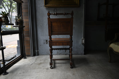 Wood Chair  Monogram "LL"｛RF-00509｝