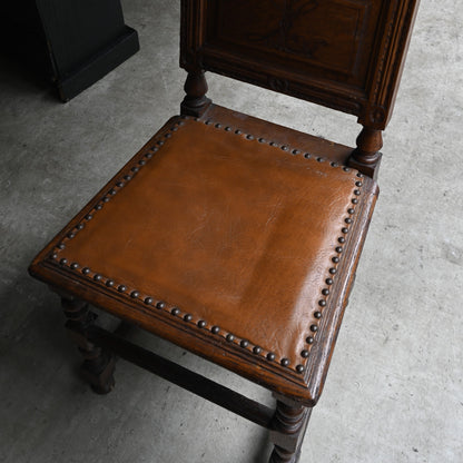 Wood Chair  Monogram "LL"｛RF-00509｝