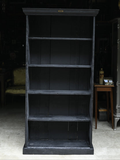 Black paint wood shelf｛ RF-00110｝