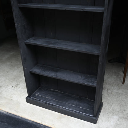 Black paint wood shelf｛ RF-00110｝