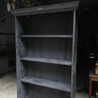 Black paint wood shelf｛ RF-00110｝