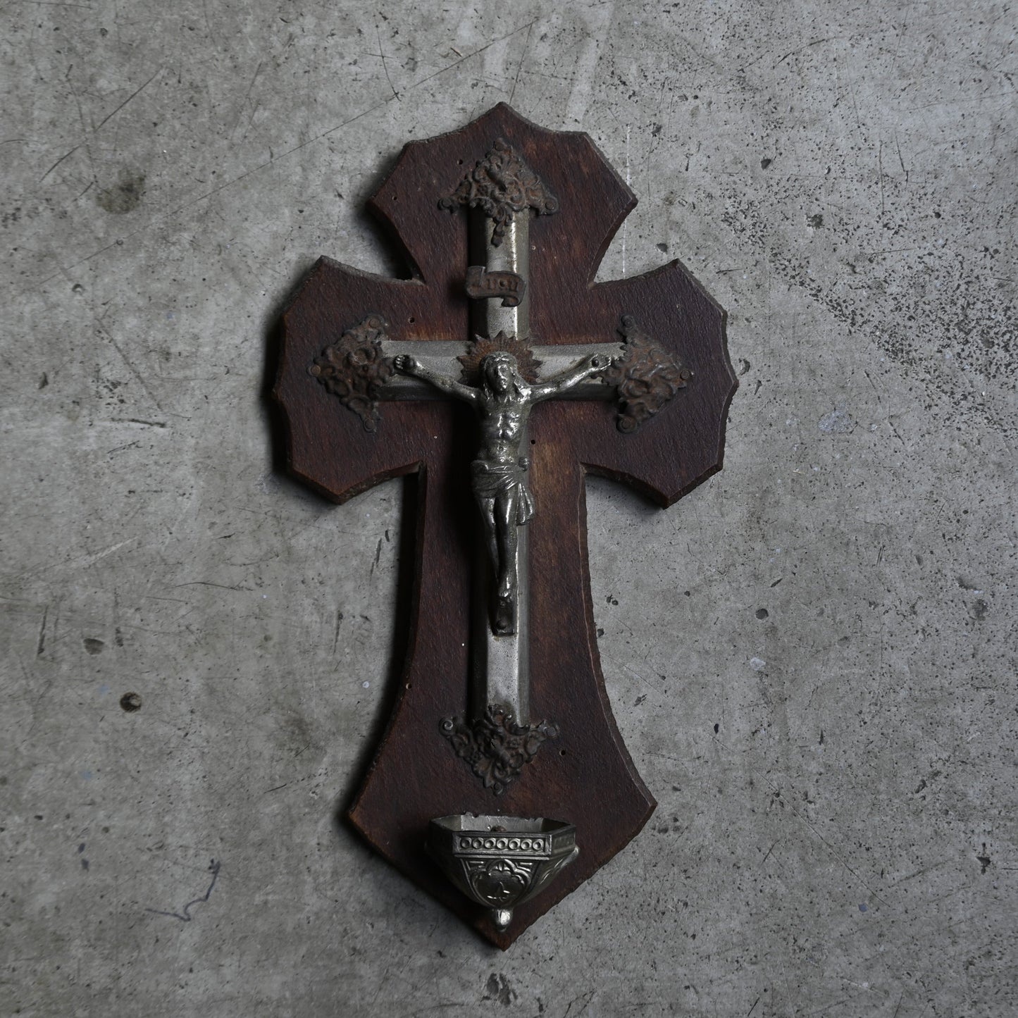 Metal & Wood Bénitier｛ RB-00216 ｝