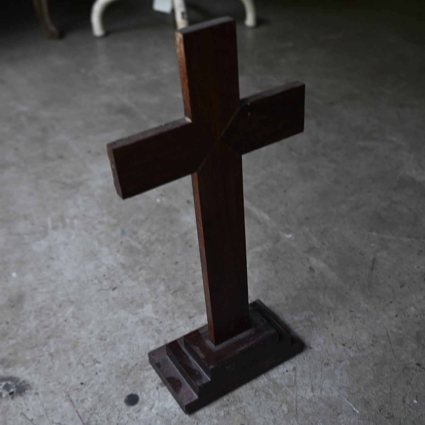 Brass Cross Christ Figure ｛ RB-00219 ｝