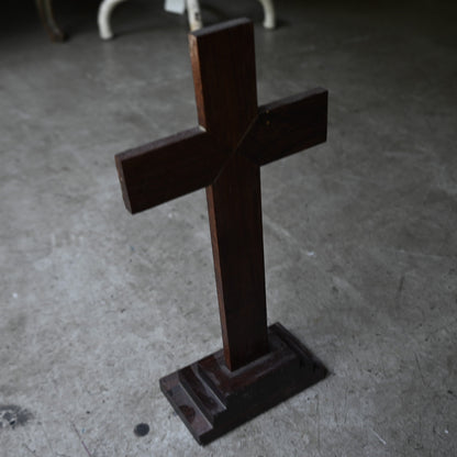 Brass Cross Christ Figure ｛ RB-00219 ｝