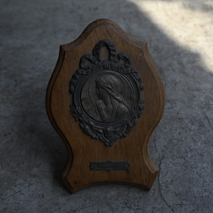 Devotional stand plaque Mother Mary  ｛ RB-00222 ｝