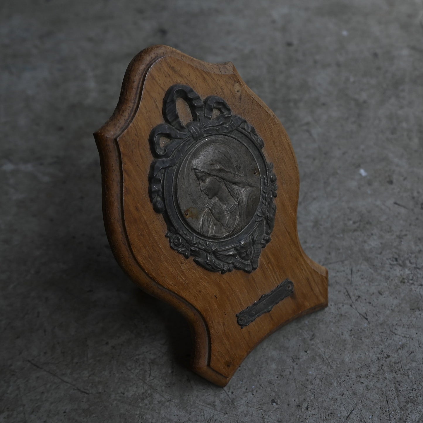 Devotional stand plaque Mother Mary  ｛ RB-00222 ｝