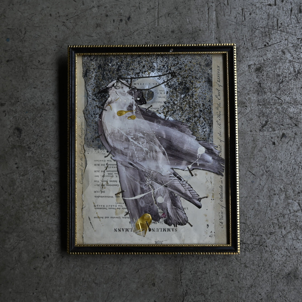 Collage art "CHAIN"（Curios）｛RM-00102｝