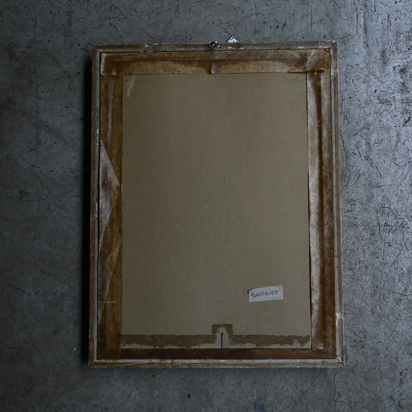 Fashion Plate Print in Ornate Gilt Frame｛RB-00510｝