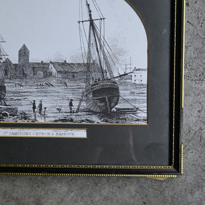 Antique Black frame "Napoléon III style" ｛RB-00514｝