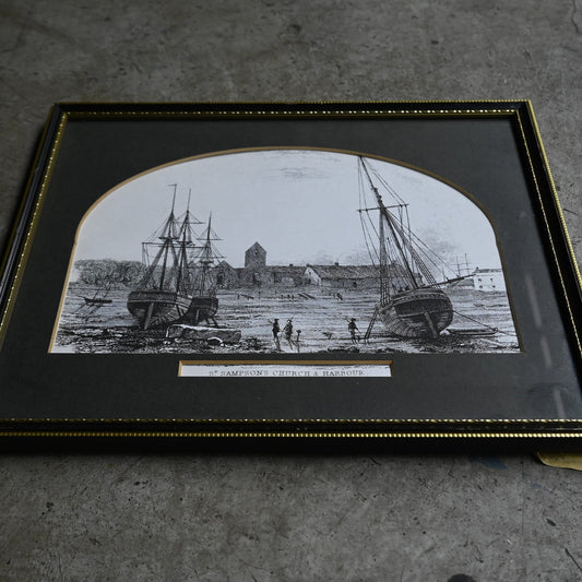 Antique Black frame "Napoléon III style" ｛RB-00514｝