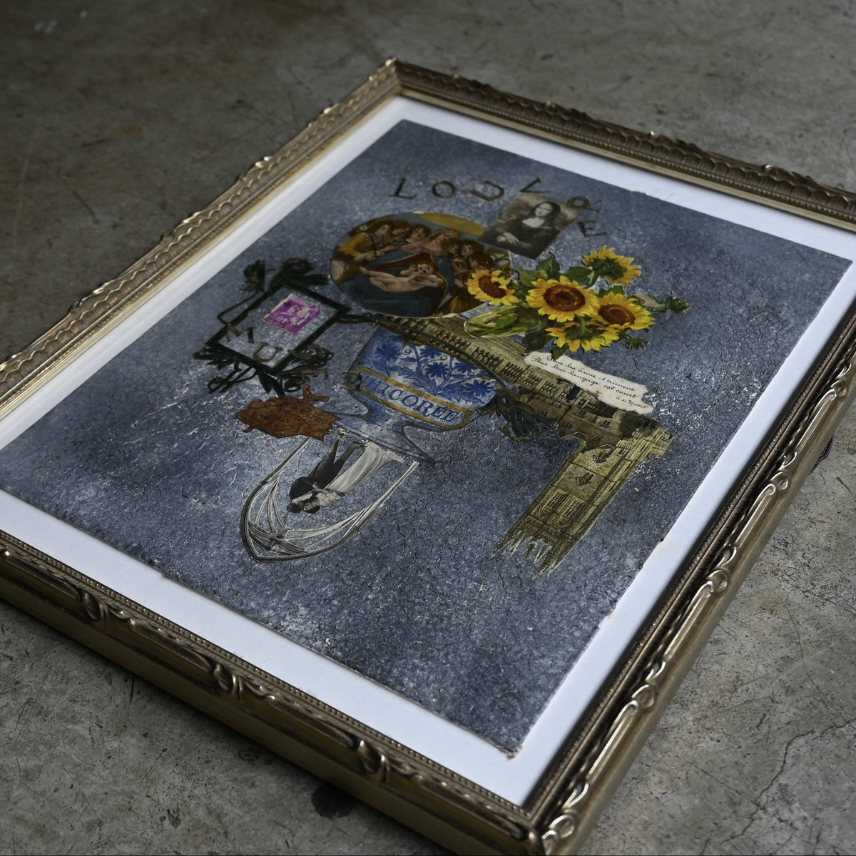 Collage art "LOUVRE"（Curios）｛RM-00105｝