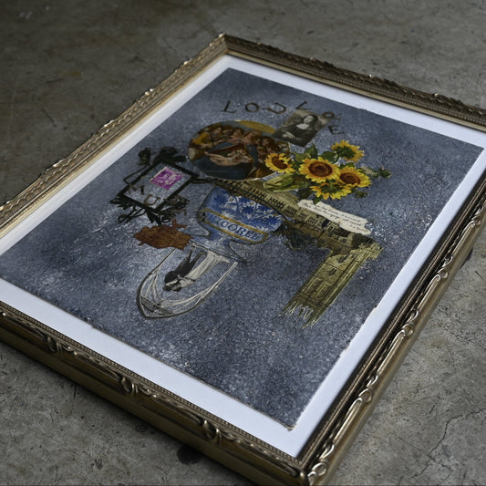 Collage art "LOUVRE"（Curios）｛RM-00105｝