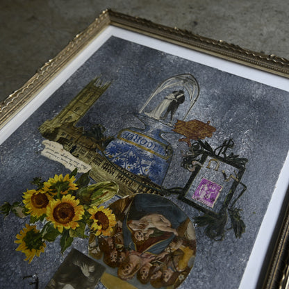 Collage art "LOUVRE"（Curios）｛RM-00105｝