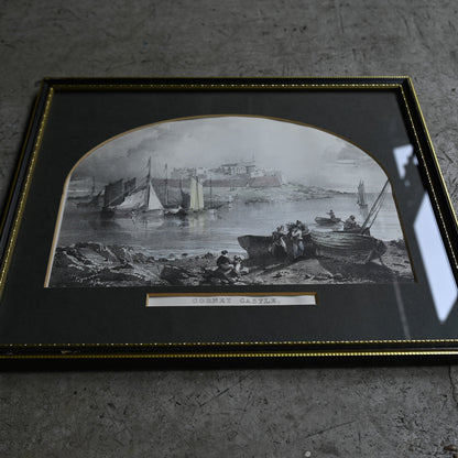 Antique Black frame "Napoléon III style" ｛RB-00515｝