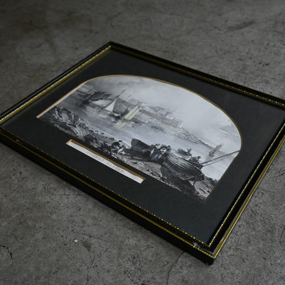 Antique Black frame "Napoléon III style" ｛RB-00515｝